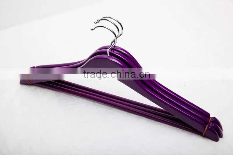 Colorful Wooden suit hanger