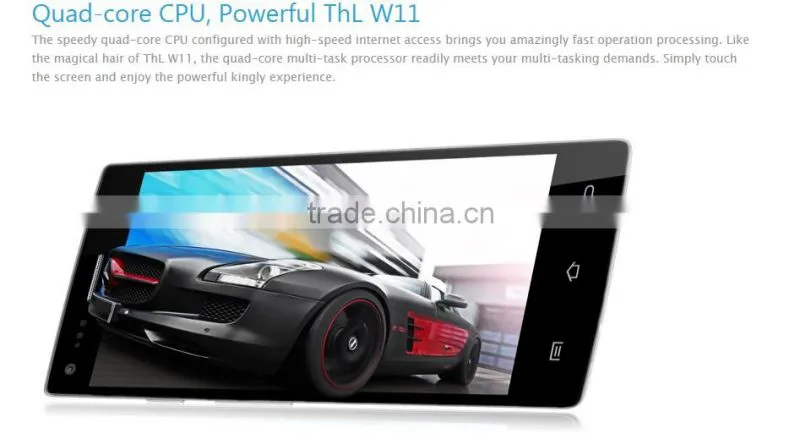 Original 13MP+13MP Dual Camera ThL W11 Monkey King MTK6589T Quad core 5.0inch FHD OGS 2GB RAM 32GB ROM Mobile Phone