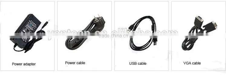 Widescreen 19inch Touch Screen Monitor with VGA+USB interface