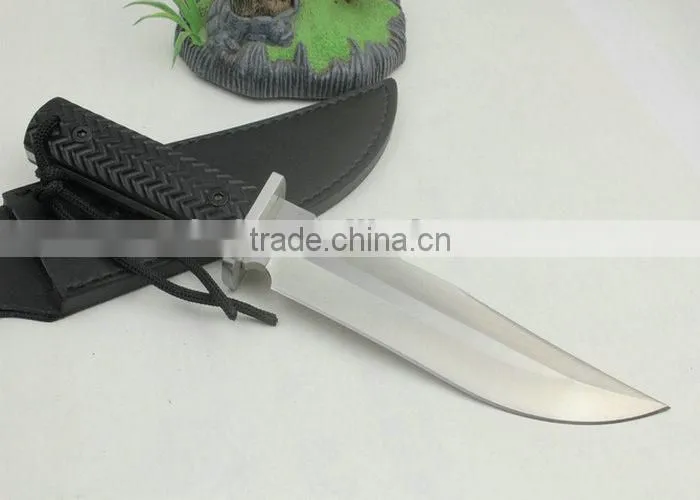 OEM G10 handle Combat Knife with sharpener stone
