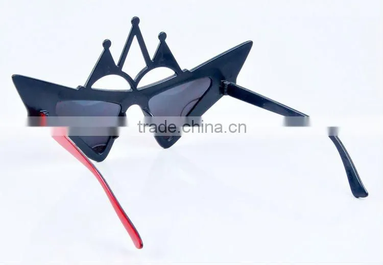 2013 Halloween Queen red color party glasses