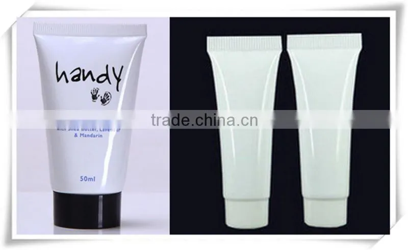 PVC Empty Cosmetic Extruded Tube Packaging Hair Cream Tube