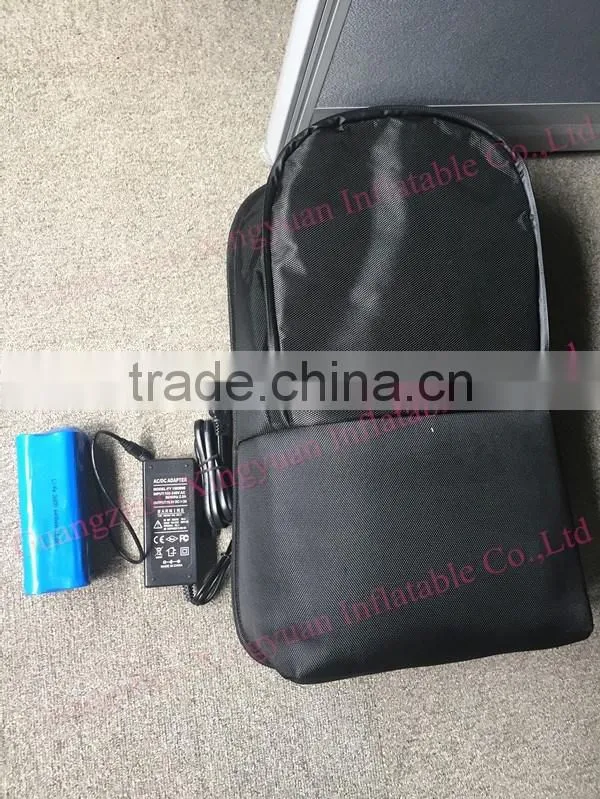Factory price adverising walking balloon, led backpack balloon for sale