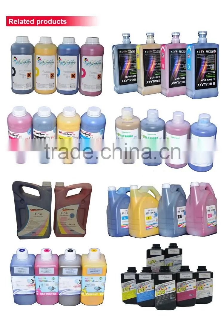 Only One in China, Cheapest Eco Solvent Galaxy ink for Dx4 Dx5 printhead