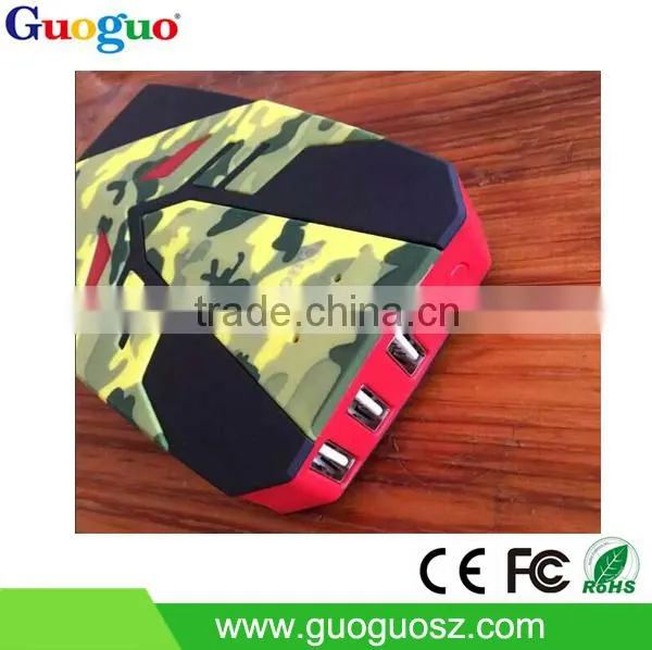 Wholesale Rechargeable 13000mah 5V 2.1A Mobile Power Banks for Smartphone