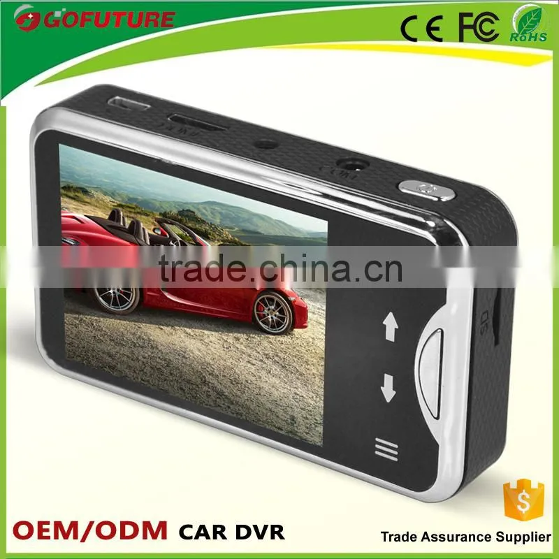 Hot selling smart design 2.7"screen 1080p full hd best night vision car dvr