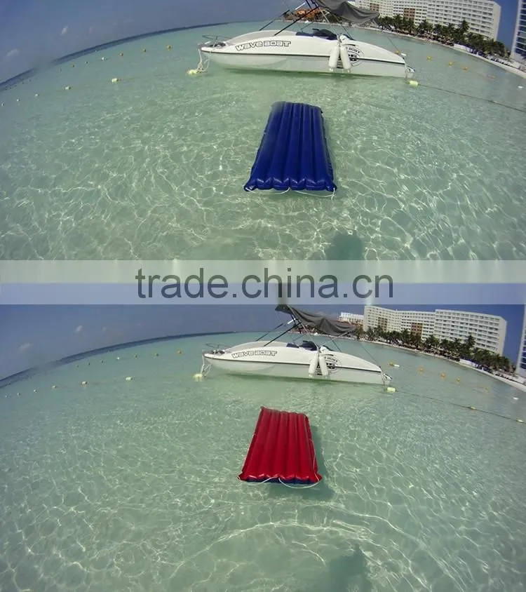 Inflatable surfer, swimming floating mat