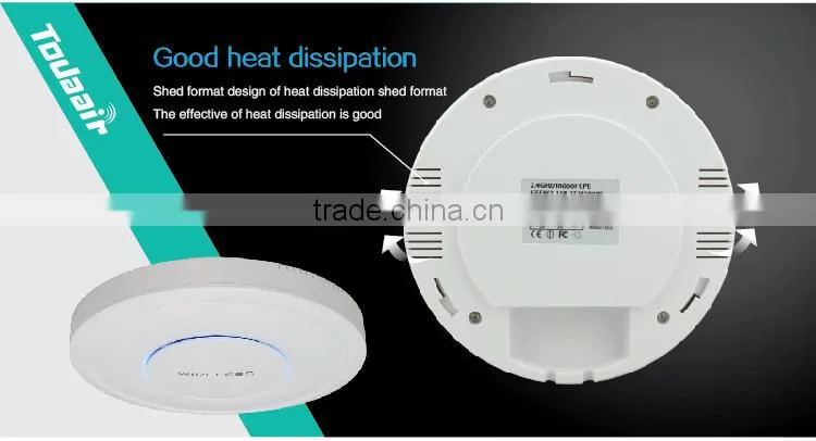 2.4ghz wifi cover smart home wireless ceiling router