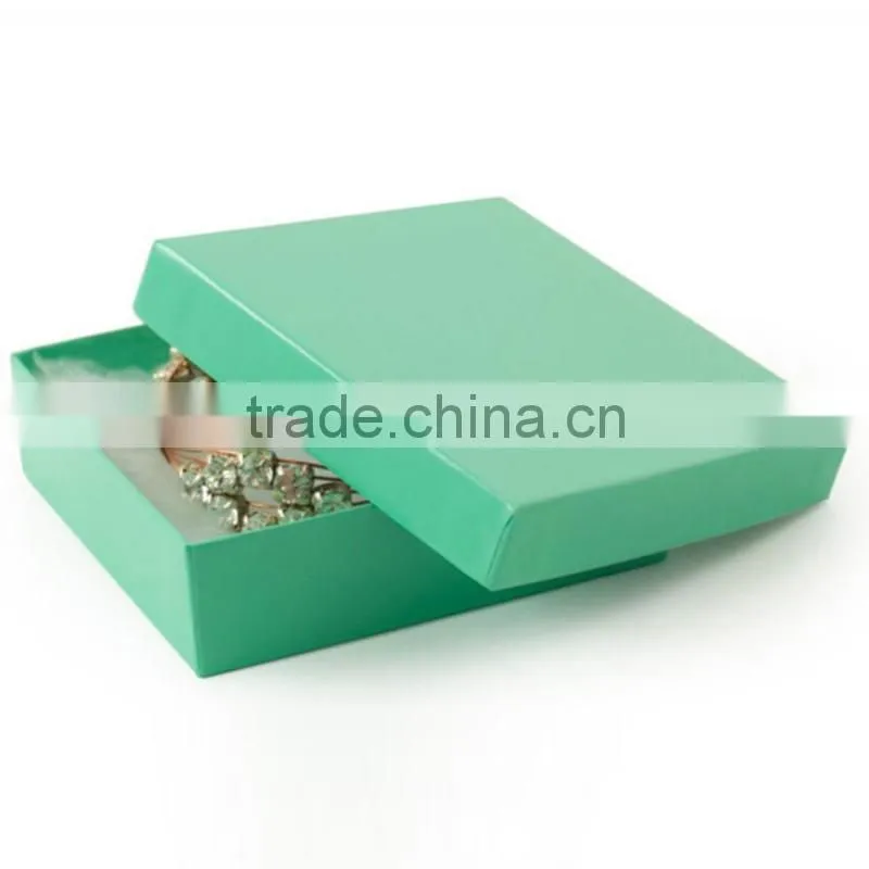 High quality jewellry packaging boxes with lid / mens jewelry box
