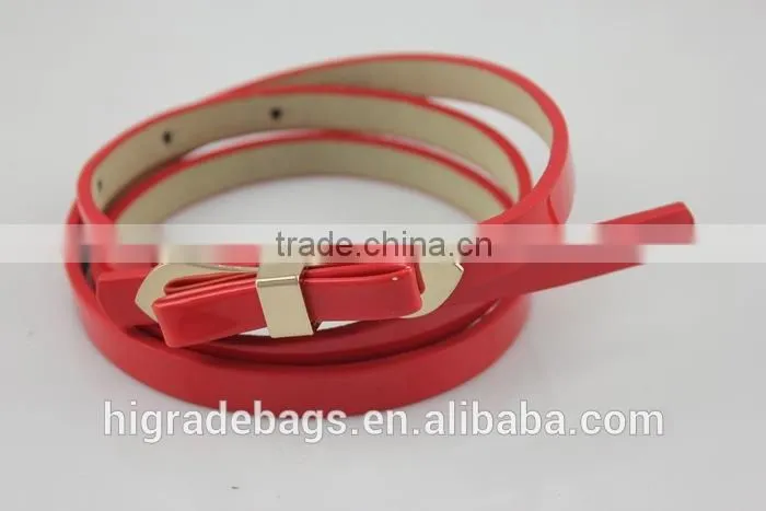 ladies fashion belt display with so many colors