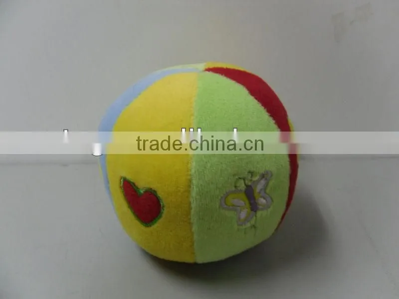 Plush soft colorful lovely baby Ball