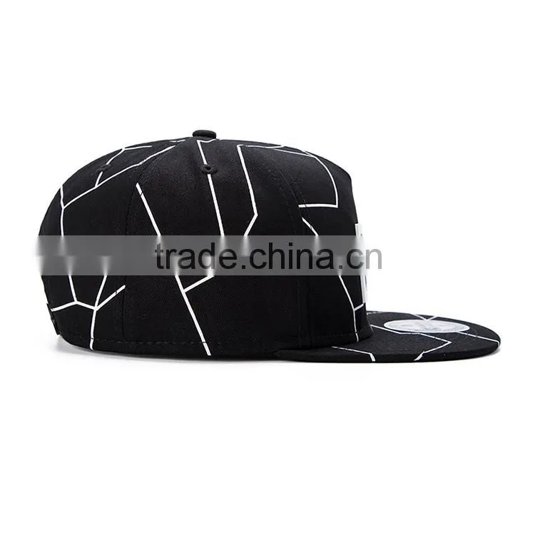 wholesale custom design your own logo 100% acrylic high quality snapback hat