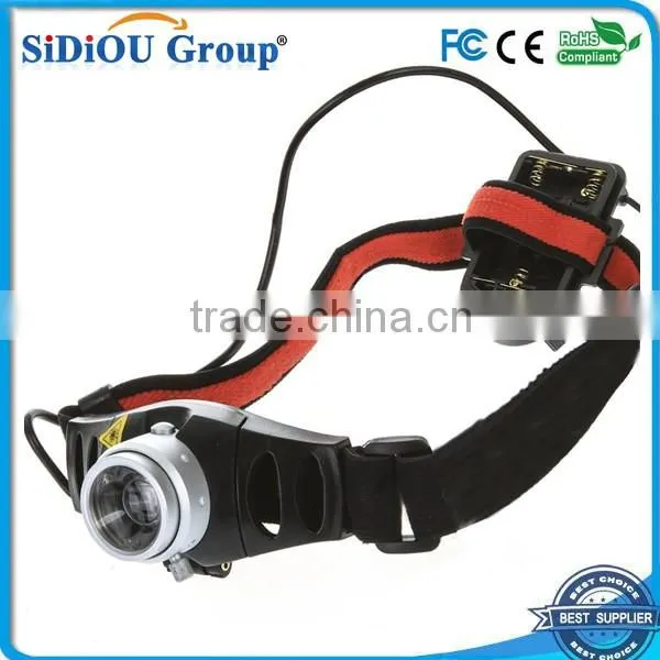 Light Ultra Bright 500 Lumen Q5 LED Headlamp Headlight Zoomable Head Light Lamp