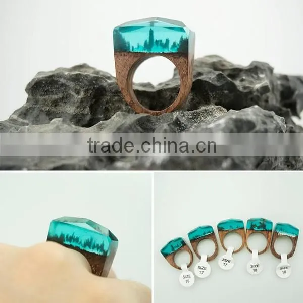 promotional items for 2016 handmade anniversary engagement secreted wooden rings
