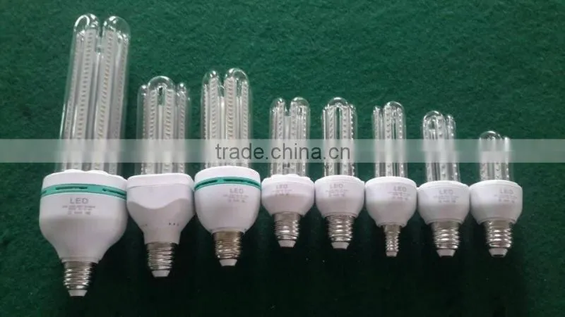 U shape led energy saving light bulb lamp 3w 4w 5w e27 led corn lamp bulb