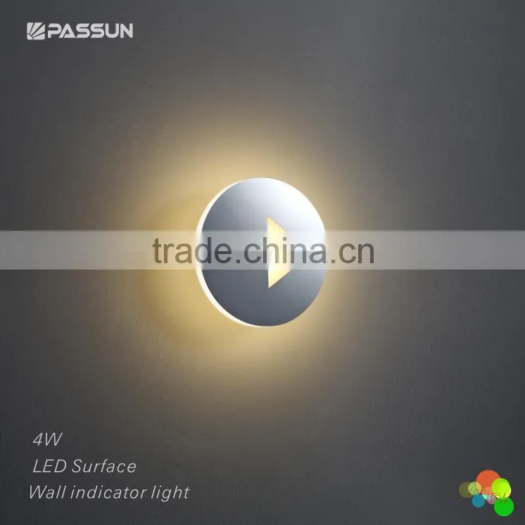 led wall lights surface 4w