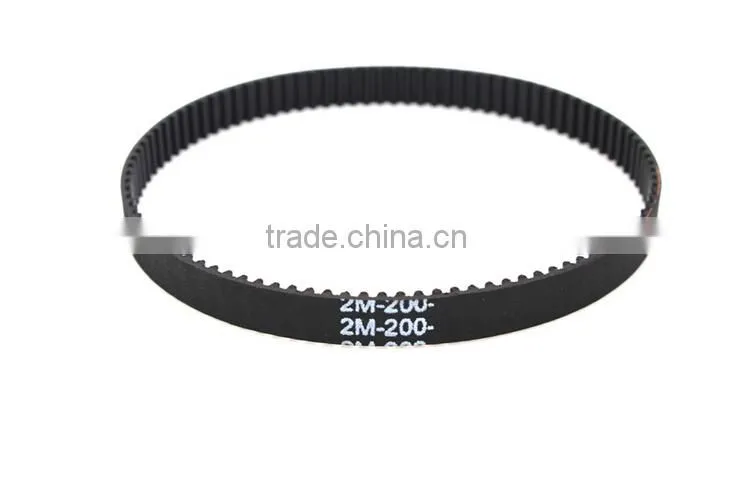 Closed loop rubber S2m timing belt /3D printer belt