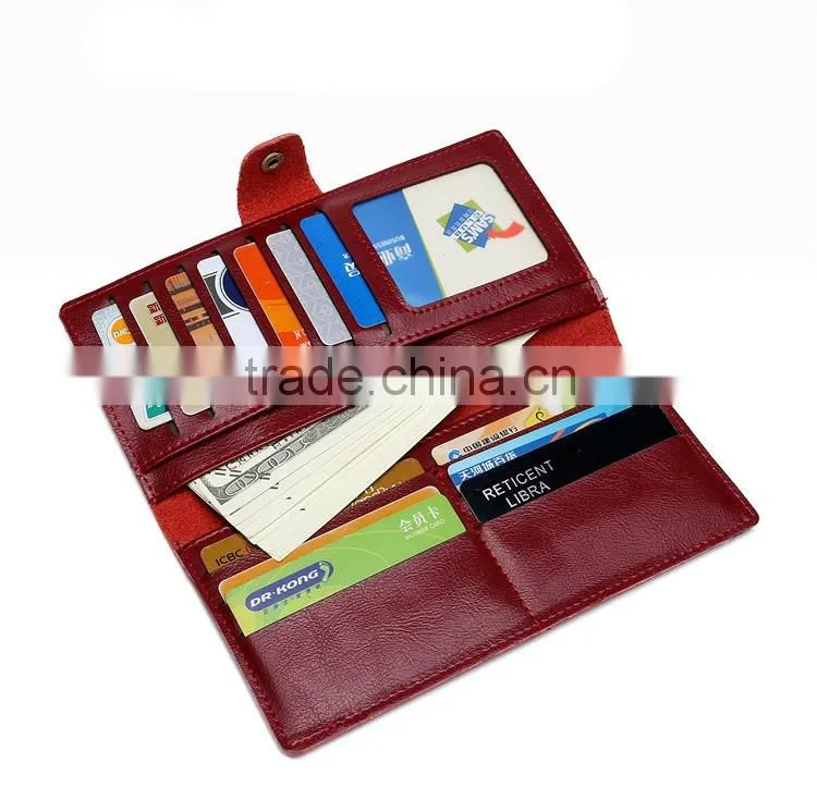 Hot Sale Fashion Women Leather Card Holder Multiple Wallet Custom Dollar Wallet