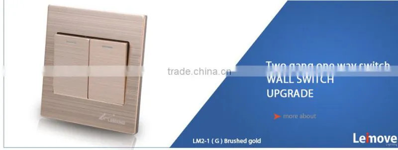 Latest Hot Selling!! brushed nickel switch
