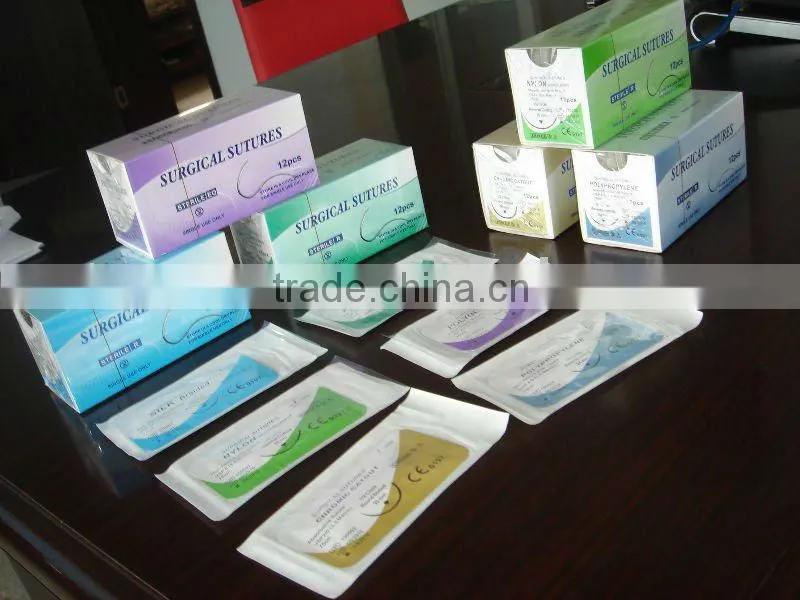 Suture/Silk suture/Plain catgut/Chromic catgut sutures