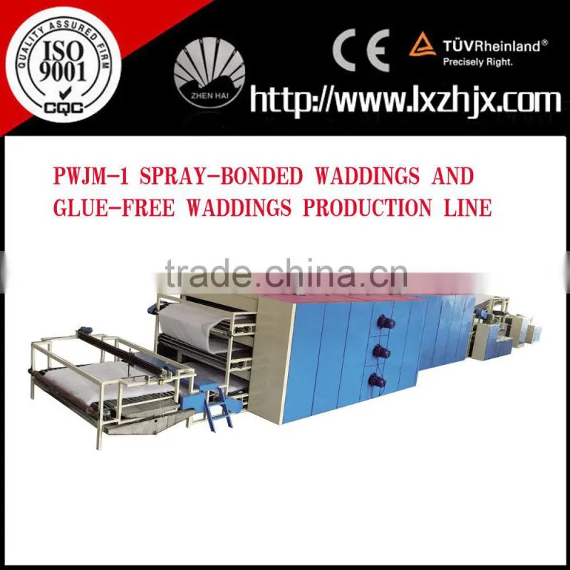 nonwoven sintepon making machines , sintepon production line