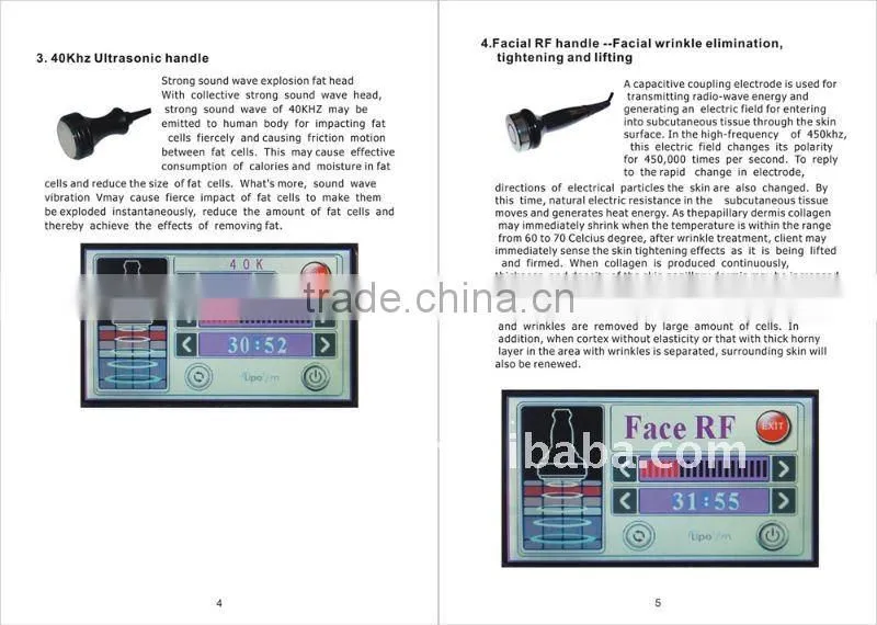 2012 the most multifunctional beauty and slim Equipments