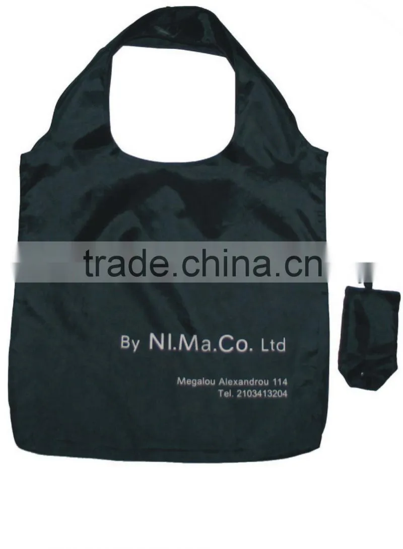 BSCI audit factory nylon shopping bags wholesale/nylon bag shop/foldable shopping bag