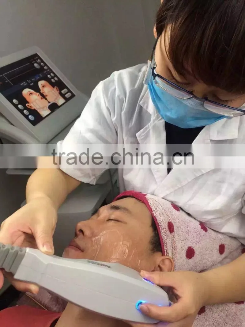 With 5 tips for body and face treatment portable hifu machine