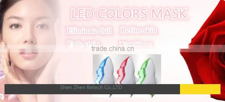 7in1 LED Photon Mask PDT Blue Red Green LED Light Skin Therapy Acne Aging
