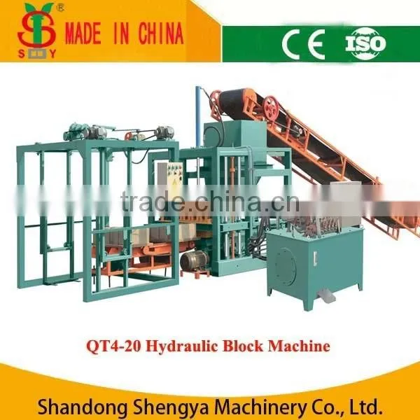 QTJ4-26C automatic block machine China manufacuture hollow block machine head factory best selling price