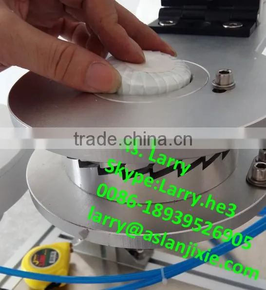 semi-automatic soap packing machine/round soap packaging machine