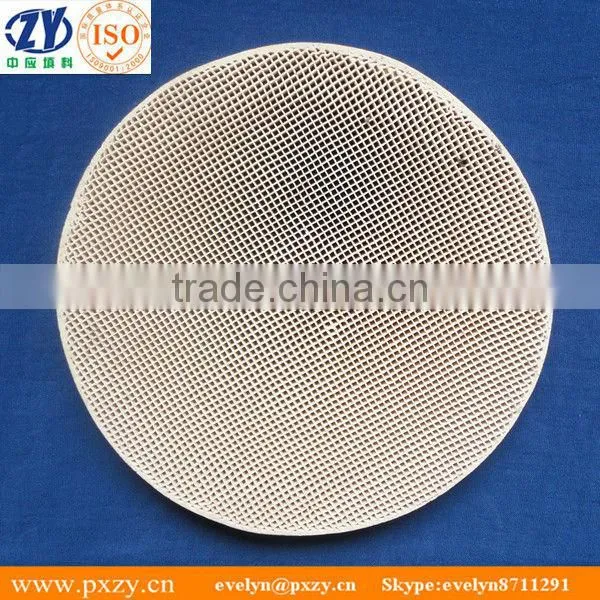 Honeycomb Ceramics as catalyst carrier for car exhaust gas purifier