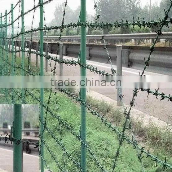 Double Twist 14 Gauge Galvanized Barbed Wire