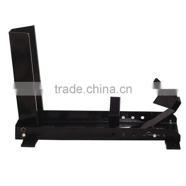 Steel Wheel Chock Holder Fit for 15"-19' Motorcycle Wheels 1500lbs Wheel Stopper SMI3116