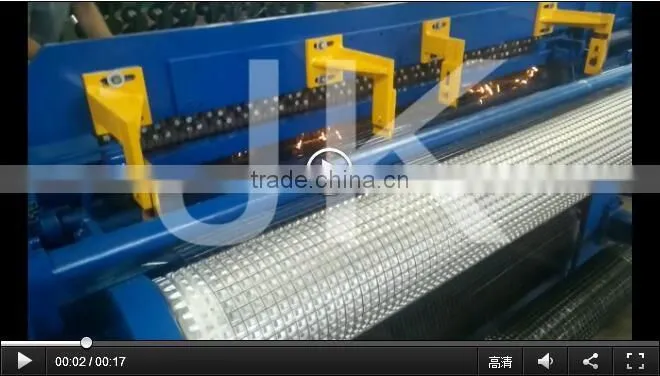 Full automatic spot welding galvanized welded wire mesh machine in roll