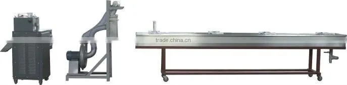 Linear vibrating sieve for Parallel Twin screw pelletizer