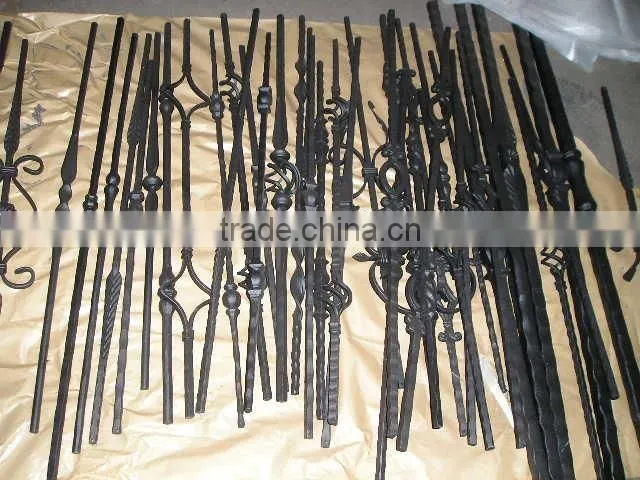 outdoor steel balustrade