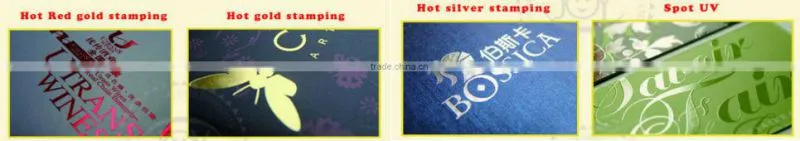 Custom printing golden hotstamping paper checking-in cards for hotels