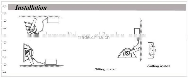 30W COB Led Outdoor Light 10W 20W 50W 96V 240V 2700k 4200k 6400k with CE ROHS