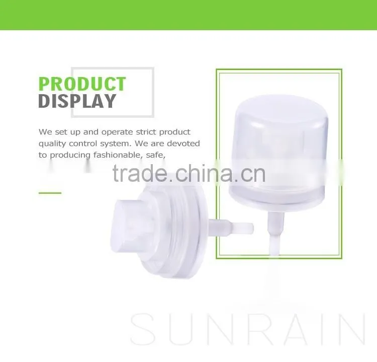 china custom high quality different size perfume 0.23cc finger mist sprayer