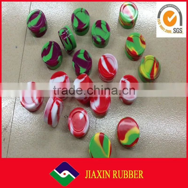2014 newst design Hot sale different size clear silicone pill box