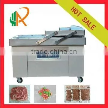 double chamber vacuum packing machine for food and meat