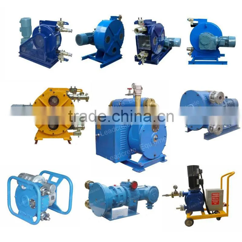 OEM supplier LH series squeeze industrial peristaltic concrete pump