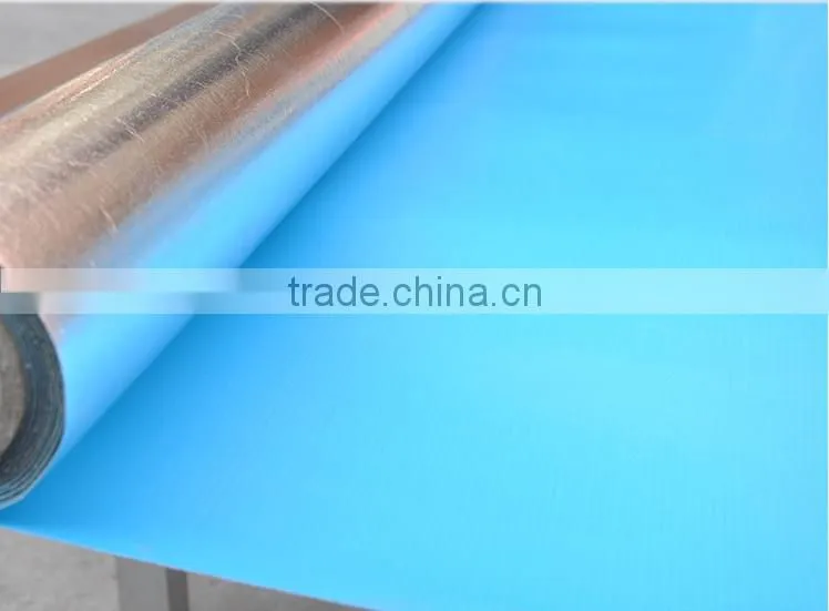 Waterproof aluminum foil fiberglass heat insulation material radiant barrier
