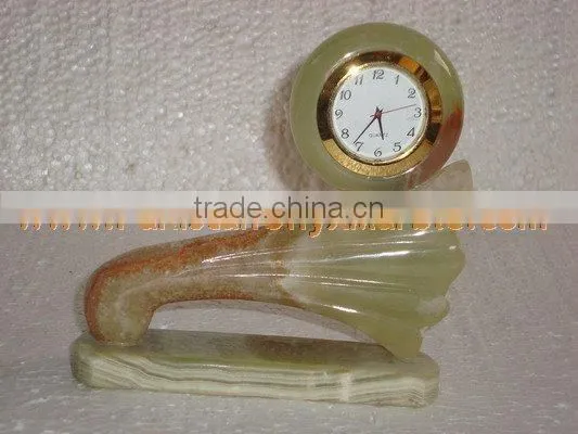 Top Qulaity GOOD QUALITY New design 2017 CLOCKS ONYX MARBLE HANDICRAFTS