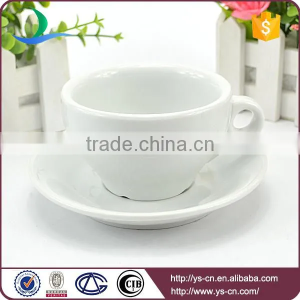 2015 New arrive porcelain tea cup and saucer for hot sale