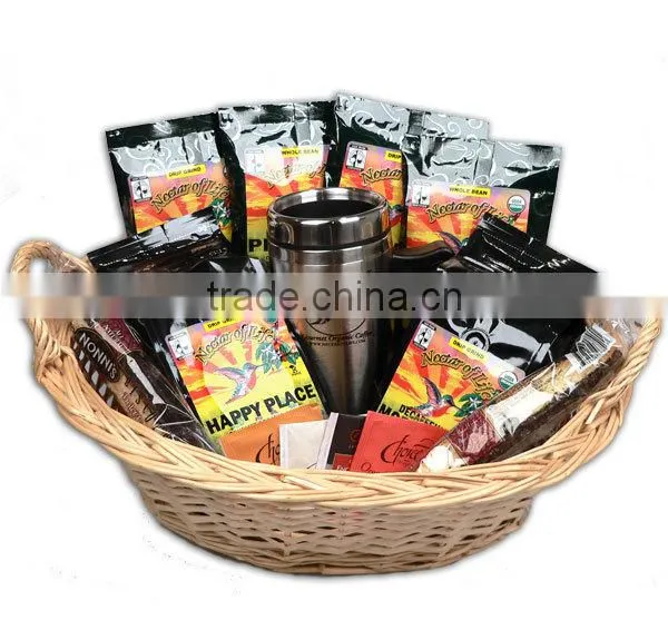 2016 Linyi Wicker round fruit Baskets
