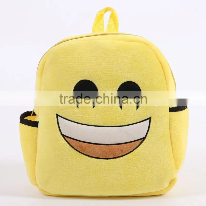 2016 New Design Emoji Plush For School backpack