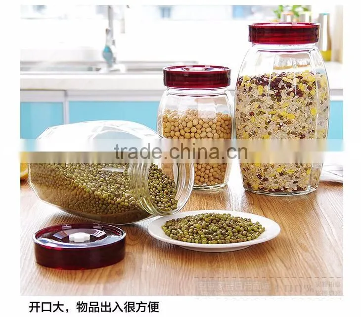 1.2l 1.8l 2.4l large fermentation juice wine storage glass bottle glass jar