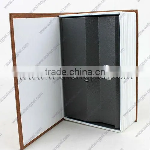 2013 new design english dictionary book money bank with lock